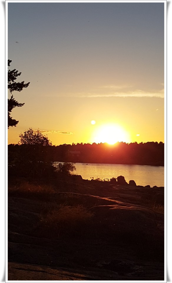 solnedgång Oskarshamn