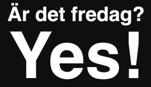fredag