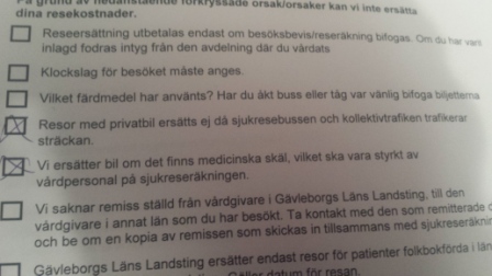 sjukresor gävleborg