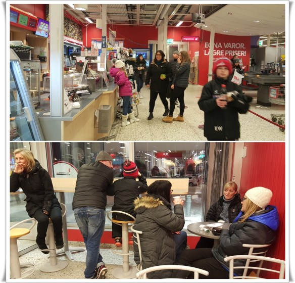 Fika på Ica Maxi
